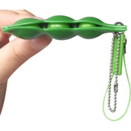 103049-3 Squeeze Beans Keychain Fidget Toy