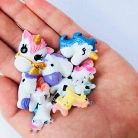 Miniatyr Deco Unicorn Mix 10-pack – Slime Dekorationer