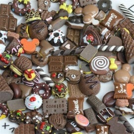 Miniatyr Deco Choklad Mix 20-pack - Slime Dekorationer