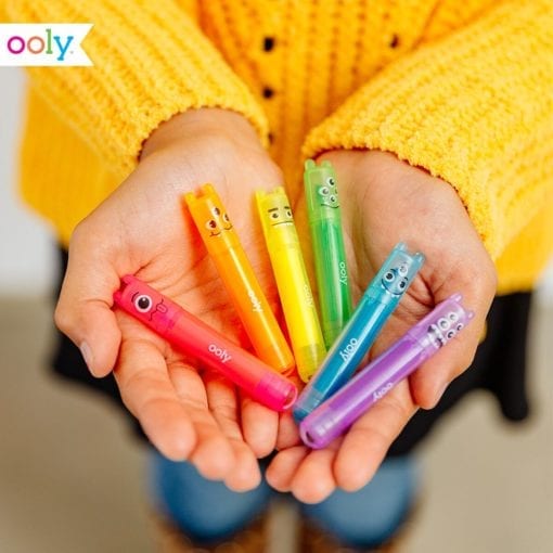 OOLY Mini Monster Scented Highlighters - Set of 6