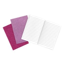 OOLY Glamtastic Glitter Notebooks Pink - Set of 3