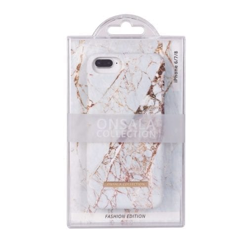 ONSALA COLLECTION Soft White Rhino Marble Case iPhone 8/7 - Bild 2