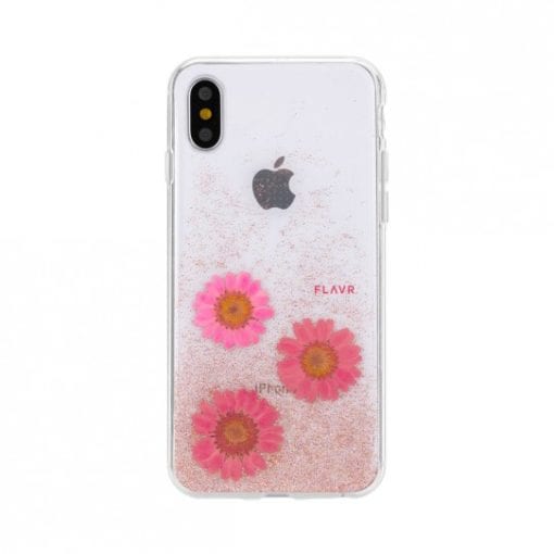 FLAVR Mobilskal Iplate Real Flower GLORIA till iPhone X/XS