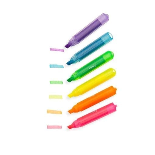OOLY Mini Monster Scented Highlighters - Set of 6