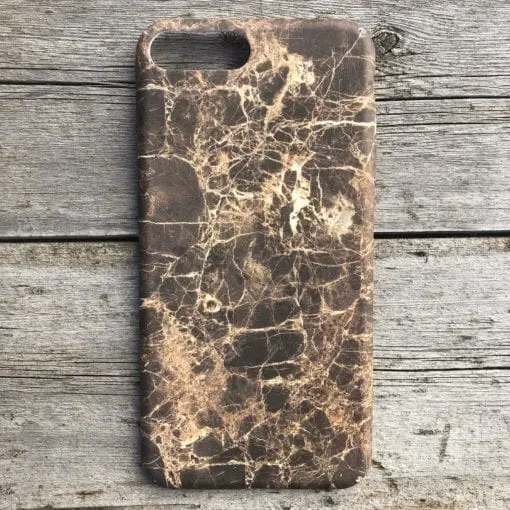 Brown Marble Case iPhone 8/7 PLUS