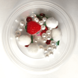 DIY Charms Banana Djungle + Plastburk Med Skruvlock - Set