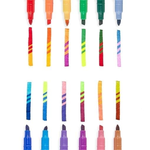 OOLY Switch-Eroo Color Changing Markers Set of 12