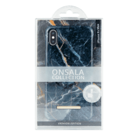 ONSALA COLLECTION Shine Grey Marble Case iPhone Xs Max