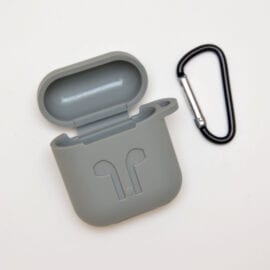 silikonskal earpods grå