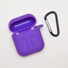 silikonskal earpods lila