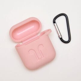 silikonskal earpods ljusrosa