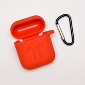 silikonskal earpods röd