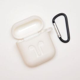 silikonskal earpods vit
