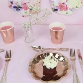 Rose Guld Party Porcelain