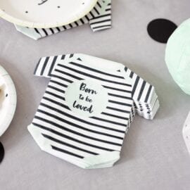 Servetter - Baby Shower Born To Be Loved