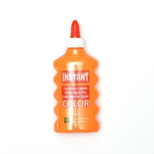 Orange Color Glue Slime PVA Lim