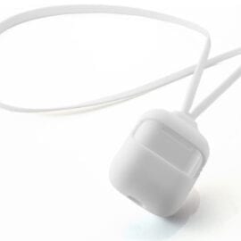 Silicone Case With Strap Set For Apple AirPods