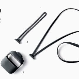 Silicone Case With Strap Set For Apple AirPods