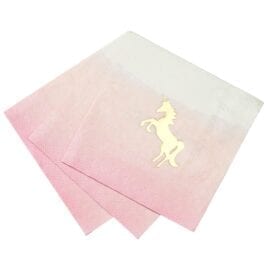 Servetter Enhörning - We Heart Unicorns Pastel