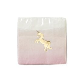 Servetter Enhörning - We Heart Unicorns Pastel