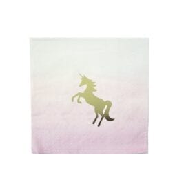 Servetter Enhörning - We Heart Unicorns Pastel