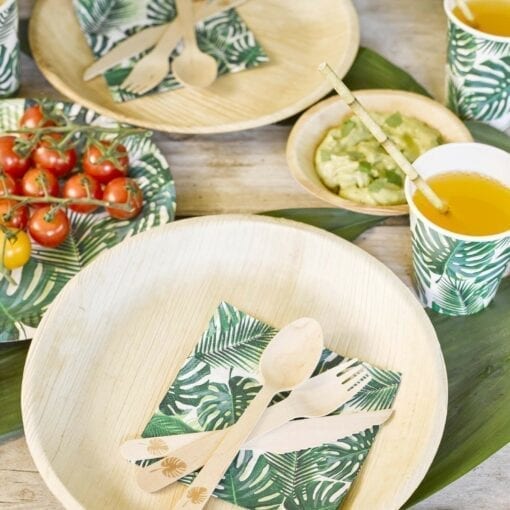 Papperssugrör Bambu Design - Tropical Fiesta