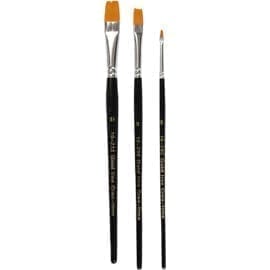 Pensel Allround Platt 3-pack