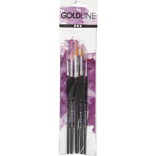 Pensel Allround Rund 5-pack