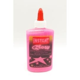 Instant Självlysande G.I.D. Glitter 147 ml PVA Lim Till Slime Rosa