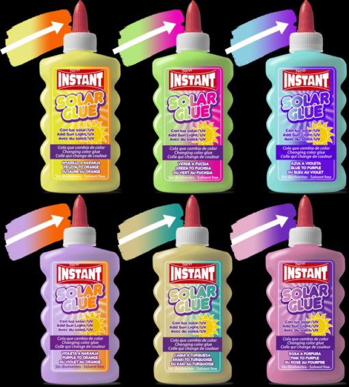 UV Solar Color Changing Glue Slime PVA Lim