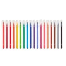 OOLY Chroma Blends Watercolor Brush Markers - set of 18