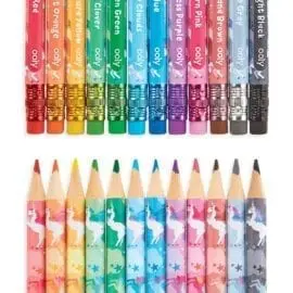 OOLY Unique Unicorns Erasable Colored Pencils - set of 12