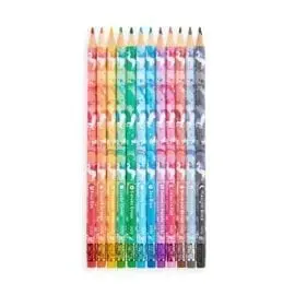 OOLY Unique Unicorns Erasable Colored Pencils - set of 12