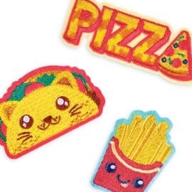OOLY Patch 'em Drive Thru Iron on Patches - set of 3