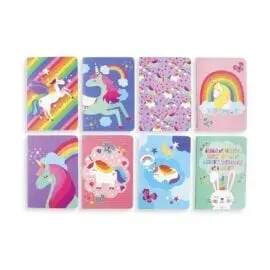 OOLY Pocket Pal Journals - Unique Unicorns - set of 8