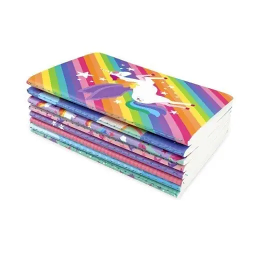 OOLY Pocket Pal Journals - Unique Unicorns - set of 8