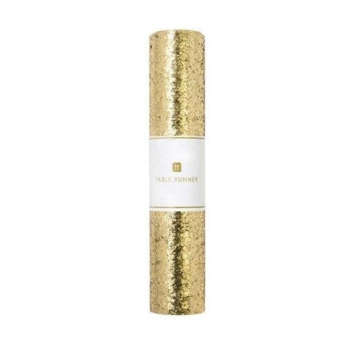 Bordslöpare Guld & Glitter