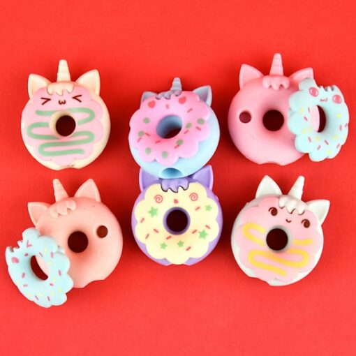 Donut Caticorn suddgummi 3- Pack - Bild 6