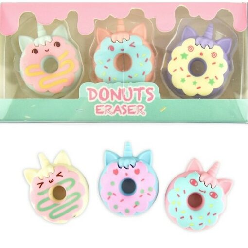 Donut Caticorn suddgummi 3- Pack - Bild 2