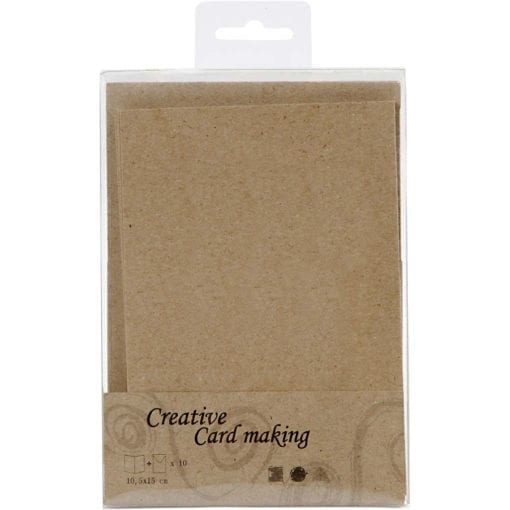 Kort & Kuvert Kvist 10.5x15 cm 10-pack