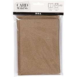 Kort & Kuvert Kvist 10.5x15 cm 10-pack