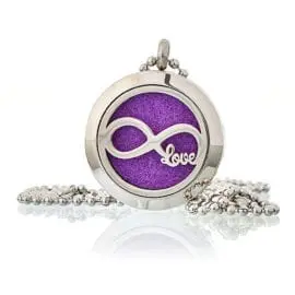 Halsband Aromaterapi Infinity Love 25 mm