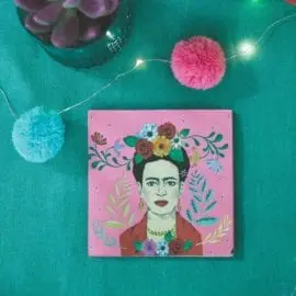 112140-3 Servetter Boho Frida Kahlo