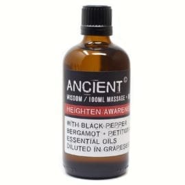 112150-10 Heighten Awareness Eteriska Kropps- Och Massageoljor För Aromaterapi 100 ml - Ancient Wisdom
