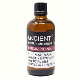 112150-2 Sensual Blend Eteriska Kropps- Och Massageoljor För Aromaterapi 100 ml - Ancient Wisdom