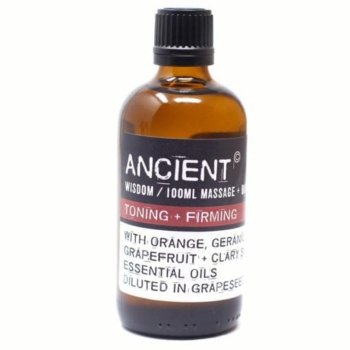 112150-8 Toning, Firming Och Massageoljor För Aromaterapi 100 ml - Ancient Wisdom