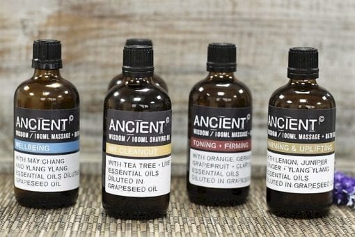 112150 Eteriska Kropps- Och Massageoljor För Aromaterapi 100 ml - Ancient Wisdom