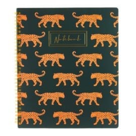 112168 Anteckningsbok A4 Leopard Love