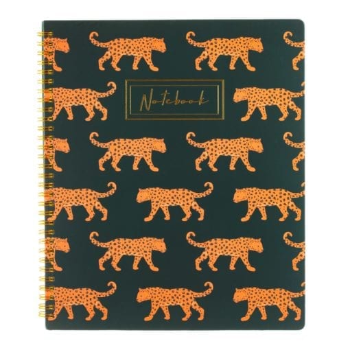 112168 Anteckningsbok A4 Leopard Love