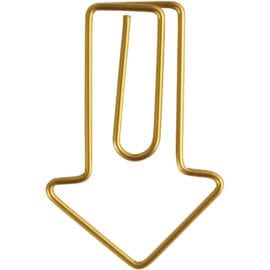 112228 Metallgem Pil Guld 6-pack